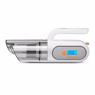 Bärbar 12volt  bil damsugare med digital display