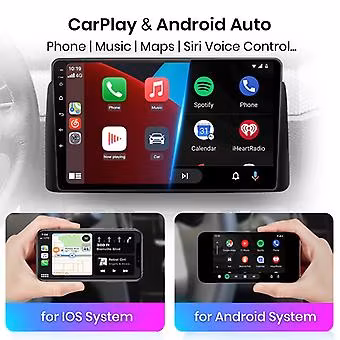 9"android 14 bilstereo  Subaru Forester( 2002--2008) gps wifi carplay android auto blåtand rds Dsp RAM:2GB,ROM:  32GB,4G LTE