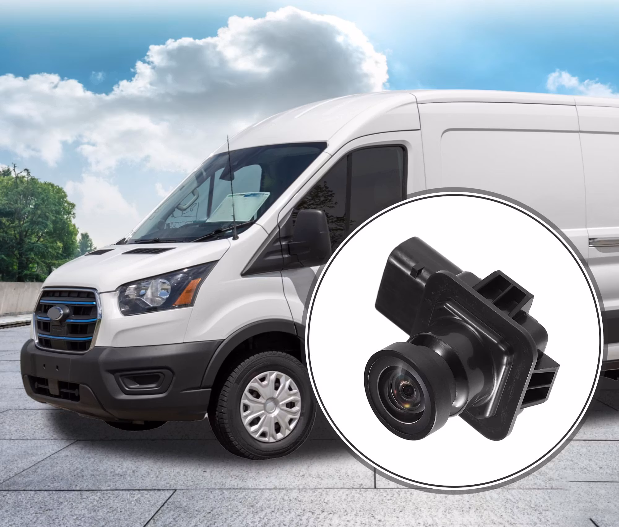Original backkamera Ford Transit Cargo Van( 2018 -2019).