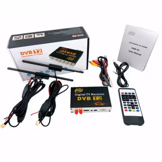 Bil digital Tv mottagate, DVB-T2, 90km/t,dual antenn