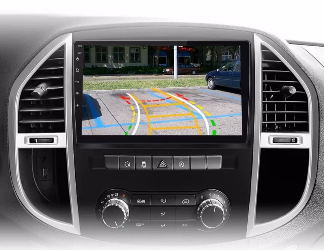 9" android 13 Bilstereo Mercedes Benz  Vito 3( 2014-- 2021)gps wifi carplay android auto blåtand rds Dsp RAM:8GB, ROM:256GB, 4G LTE