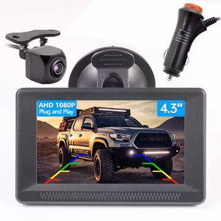 4.3" backkamera system för SUV:ar, lastbilar, husbilar