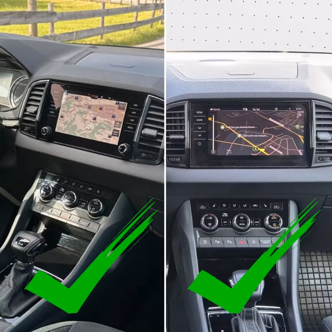 Canbus dynamisk backkamera för Skoda Karoq 2017~2024