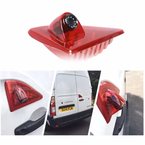 HD Backkamera Tredje Bromsljus Renault Master Opel Movano – SONY CCD Night Vision 12V