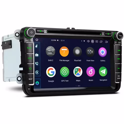 8"android 14, bilstereo dvd-spelare Volkswagen bilar( 2003--2015) gps wifi carplay android auto blåtand rds Dsp RAM: 8GB, ROM: 128GB, 4G LTE