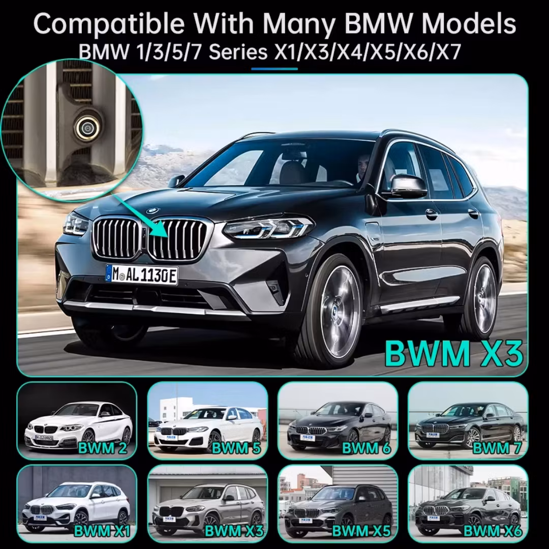 Sidokamera/ frontkamera/ bsckkamera  bmw bilar