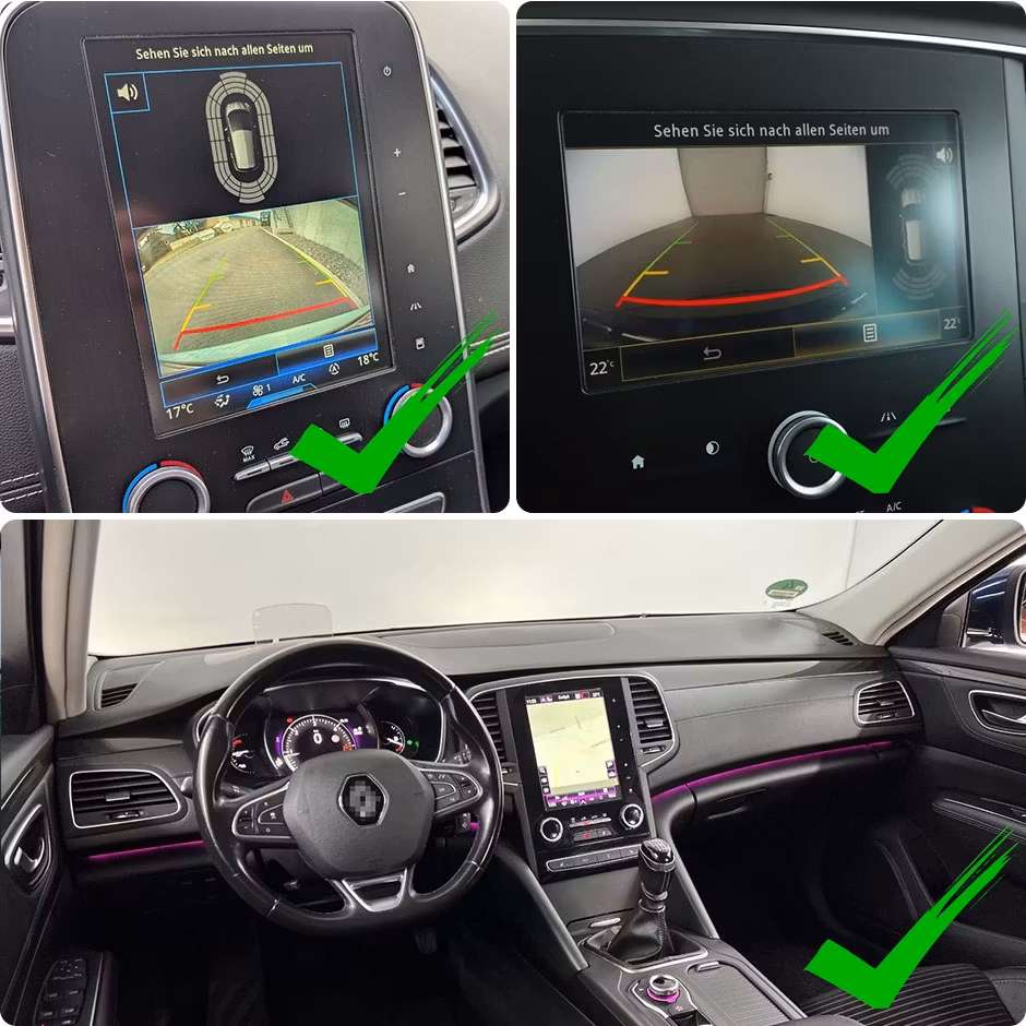 Backkamera för Renault Talisman Scenic 4 J9 R9 Megane 4 IV (2016~2020) 