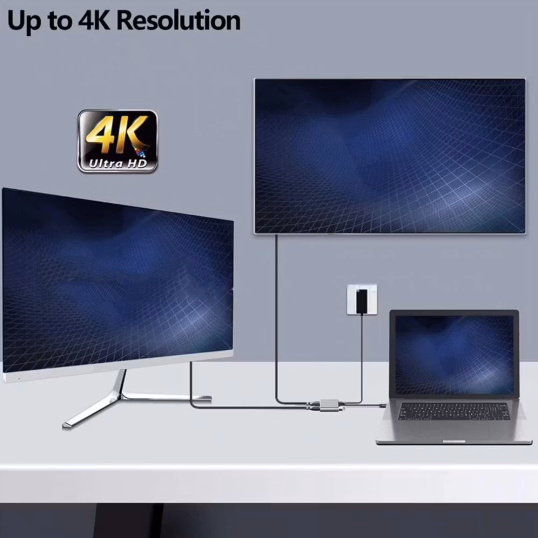 Usb-C till Dual HDMI adapter