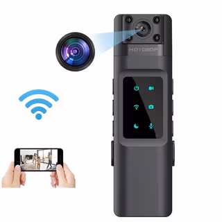 Wifi Mini HD  pocket 180° videokamera