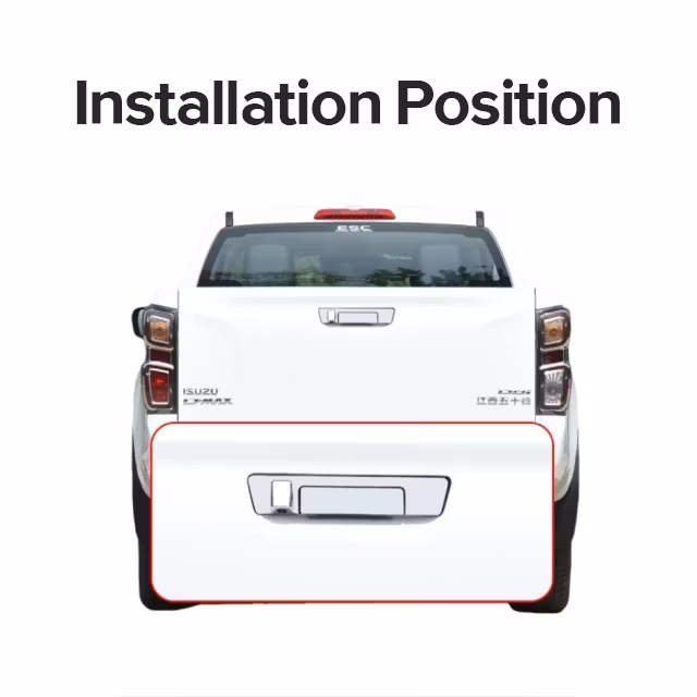150° Vattentät  backkamera ISUZU D-MAX ( 2017--2020)