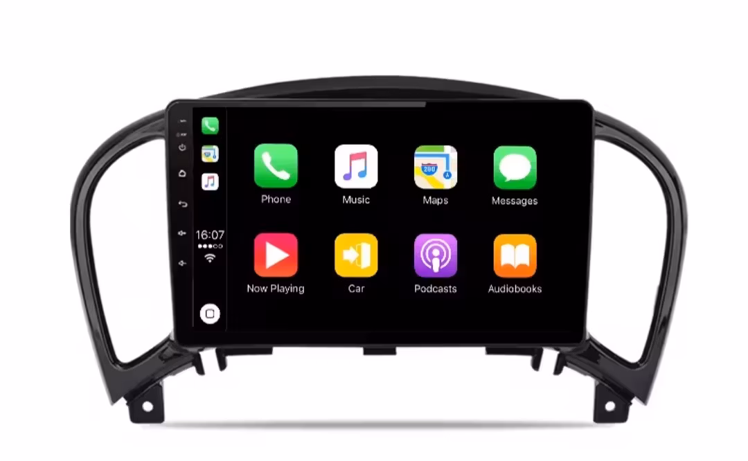 9" android 13 , bilstereo Nissan Juke (2010--2014)gps wifi carplay android auto blåtand rds Dsp RAM :4GB  Rom :64GB  4G LTE