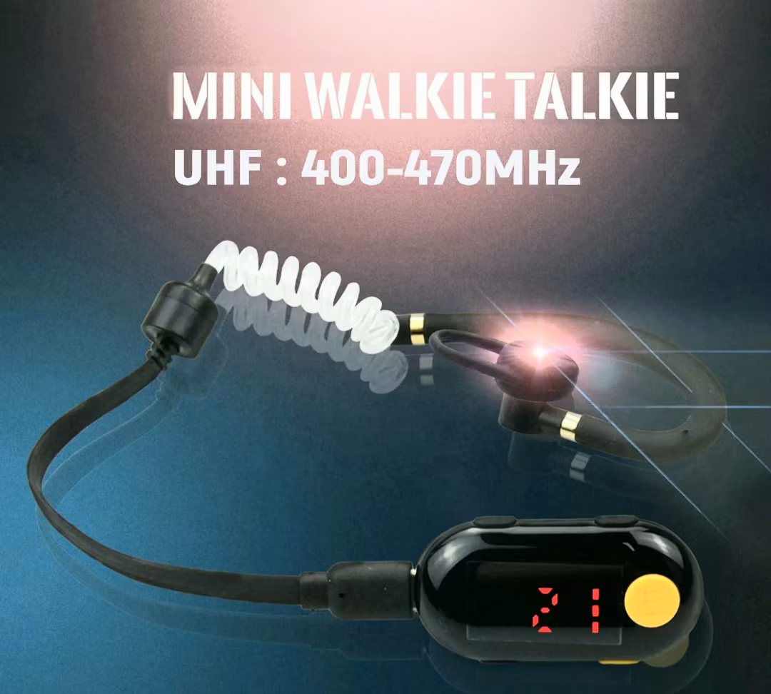 2st 25 kanaler  öron walkie, talkie  2km räckvidd ,hotell ,restaurang
