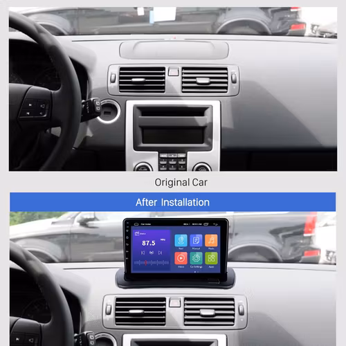 9" android 12,bilstereo Volvo S40(2012),V50(2008--2014), C30(2006---2013), C70(2004--2010),gps,wifi carplau  android auto 64gb Bluetooth  4G DSP4G