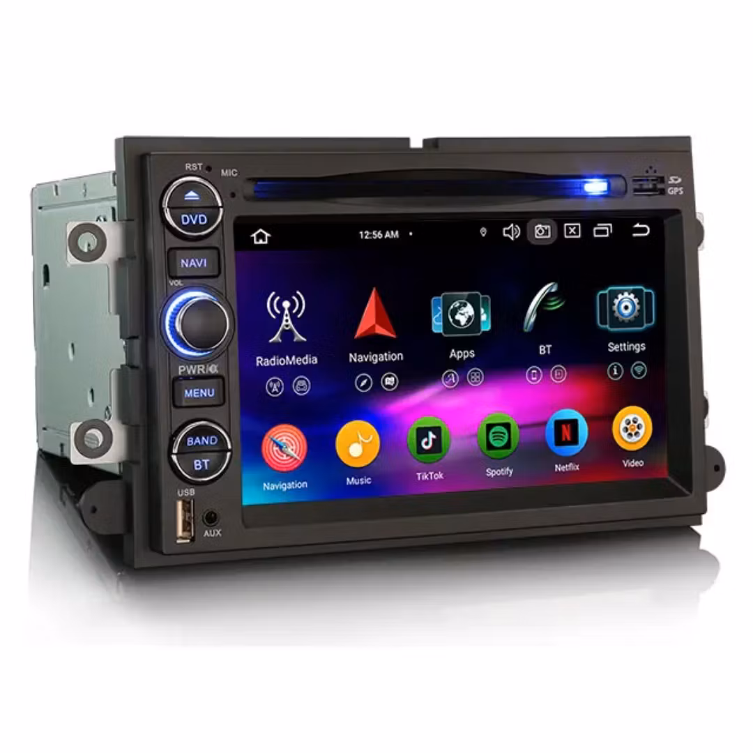 7" android 13, FORD F150/ F250/Edge /Focus/ Mustang / Explorer / Expedition( 2004--2014) gps wifi ,rds,carplay,android auto ram: 4GB,Rom: 64GB, 4G LTE
