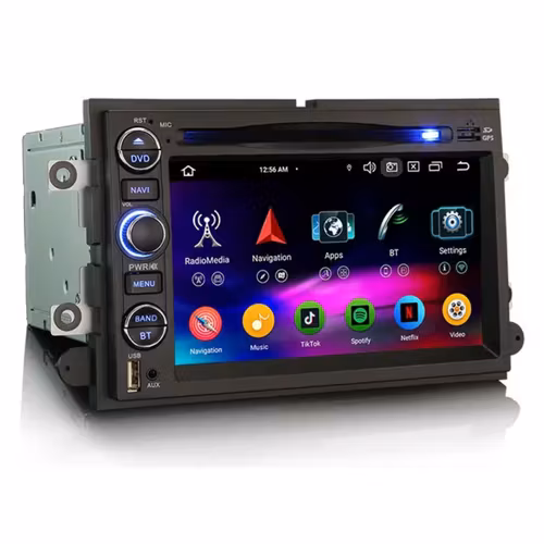 7" android 13, FORD F150/ F250/Edge /Focus/ Mustang / Explorer / Expedition( 2004--2014) gps wifi ,rds,carplay,android auto ram: 4GB,Rom: 64GB, 4G LTE