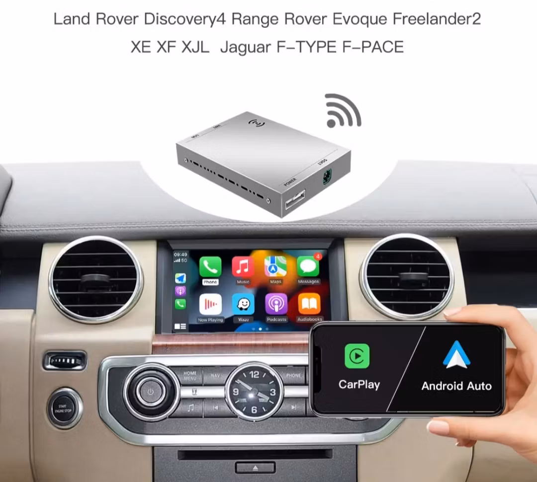 Carplay android auto modul  land rover discovry4,Range Rover,freelander( 2011--2017)