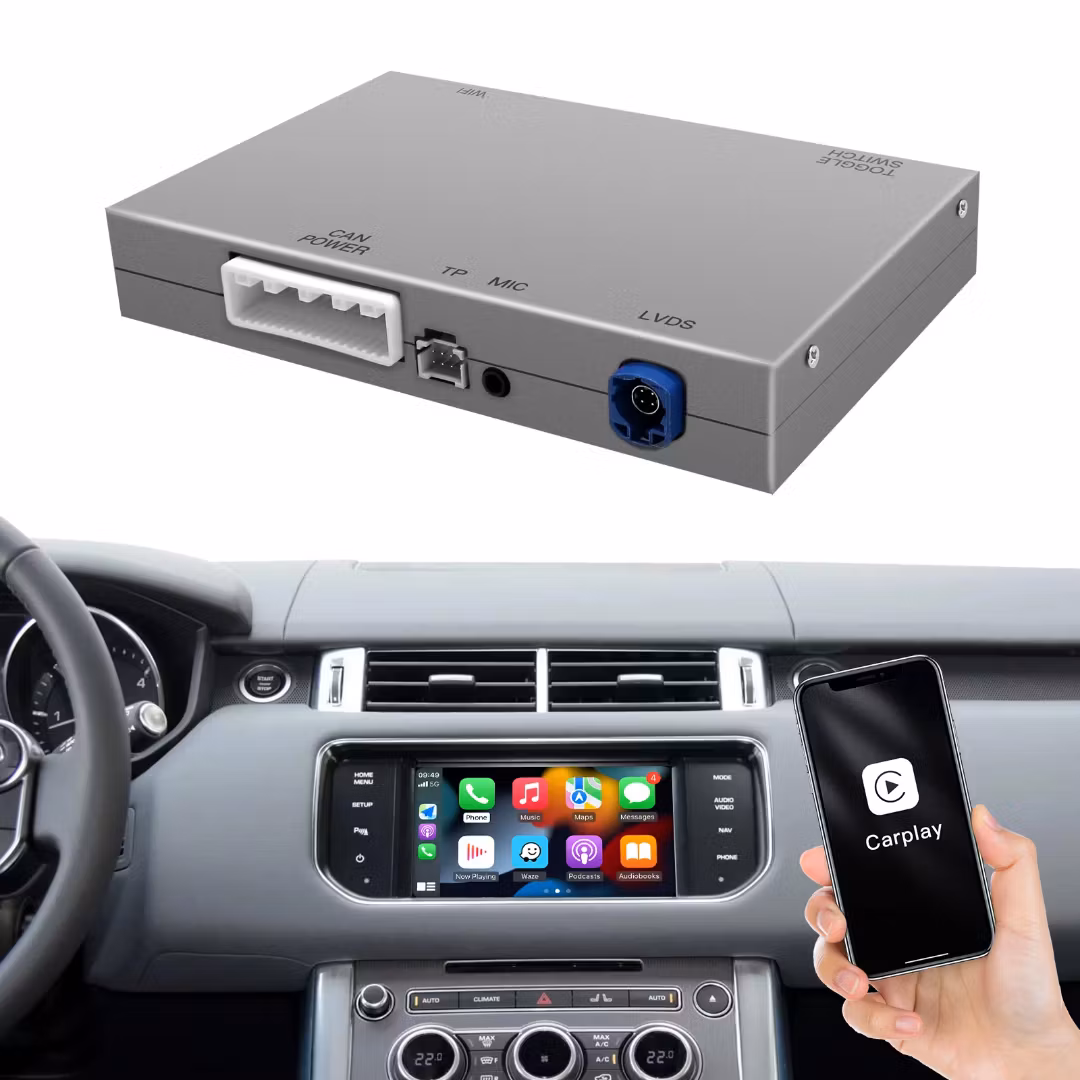 Carplay android auto modul  land rover discovry4,Range Rover,freelander( 2011--2017)