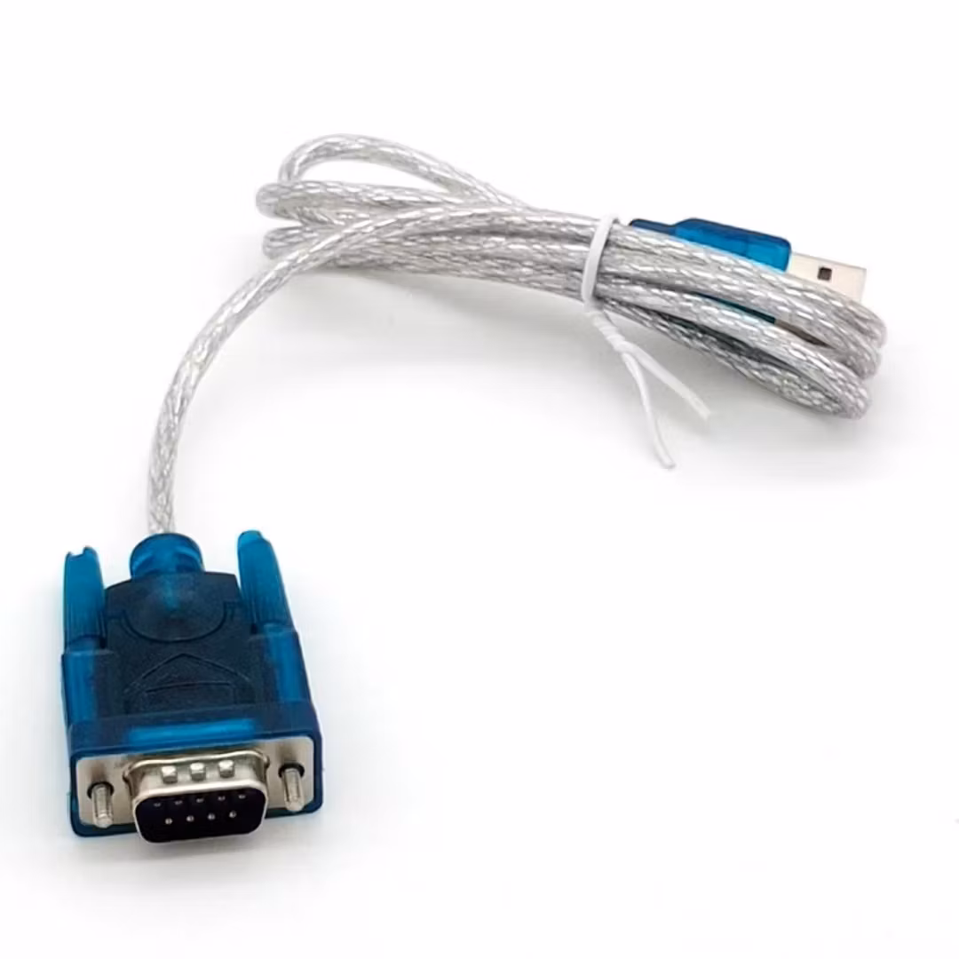 USB till RS232 COM-port Seriell PDA 9-pins DB9-kabeladapter Hane till Hane M/M För PC PDA GPS Stöder Windows 7 /8/10