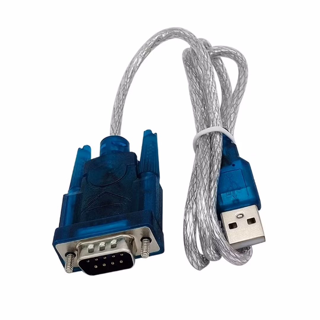 USB till RS232 COM-port Seriell PDA 9-pins DB9-kabeladapter Hane till Hane M/M För PC PDA GPS Stöder Windows 7 /8/10