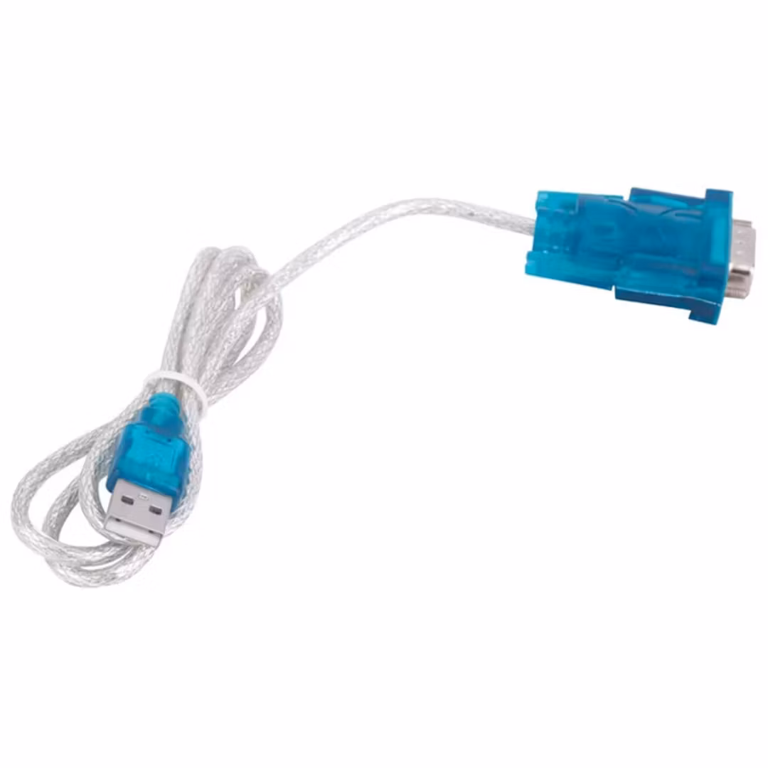 USB till RS232 COM-port Seriell PDA 9-pins DB9-kabeladapter Hane till Hane M/M För PC PDA GPS Stöder Windows 7 /8/10