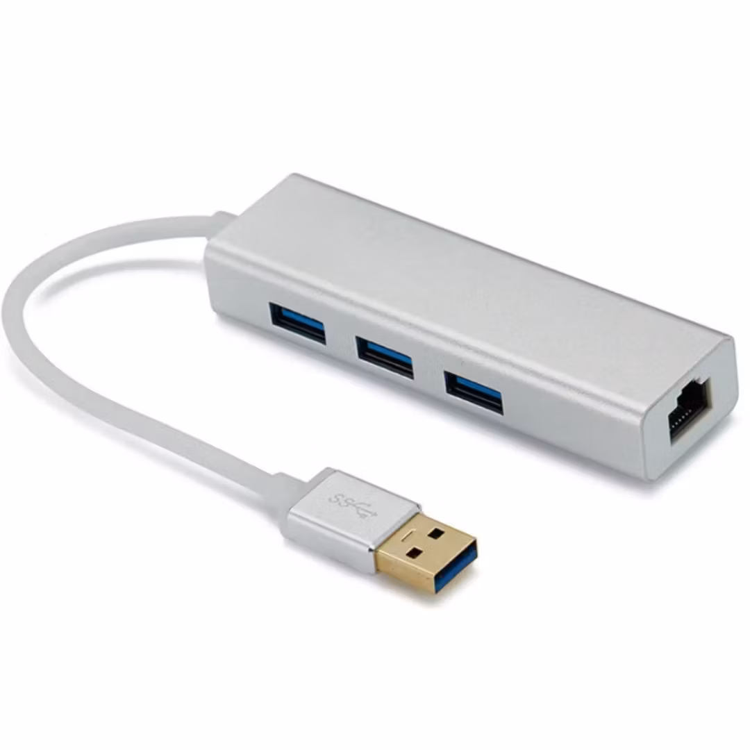 Drivrutinsfri USB 3.0 till RJ45 Lan Ethernet-adapter 1000 Mbps för Nintendo Switch bärbar PC MacBook Windows MacOS Linux