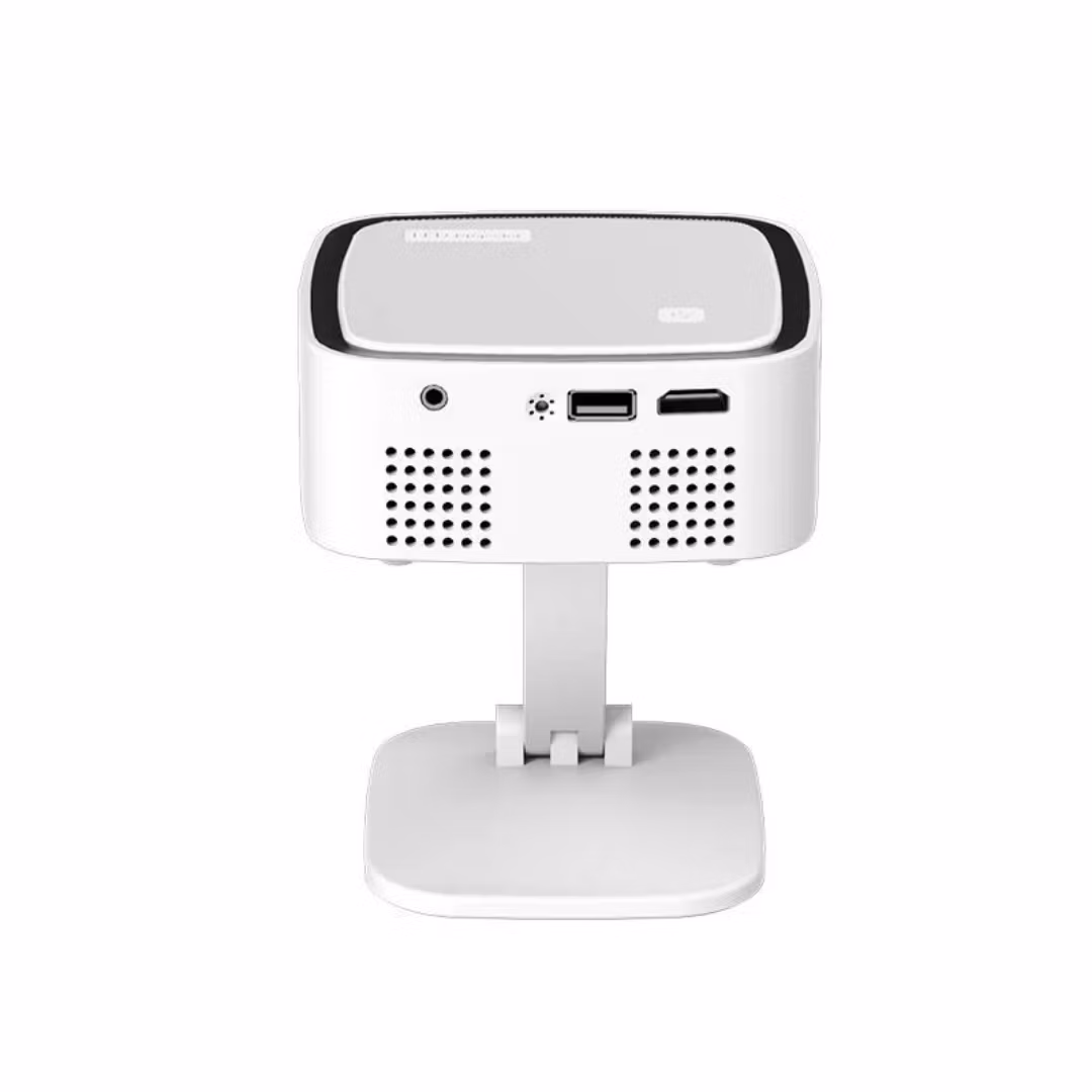 1080P Projektor 2,4G & 5G wifi  Android 13 Mini Bärbar Projektor LCD Hemmabio Projektor Roterbar Projektor