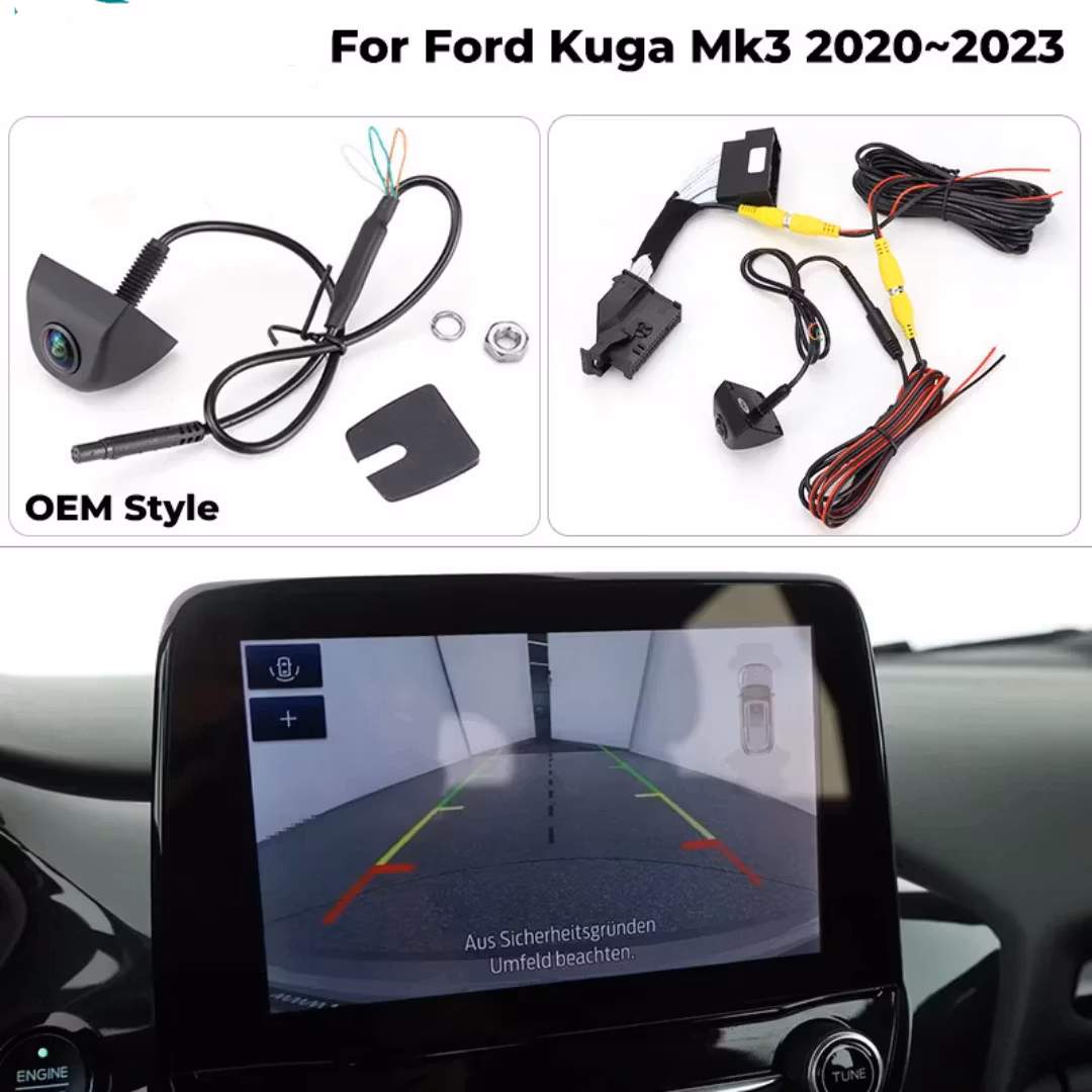 170° AHD vattentät backkamera Ford Kuga Mk3 2020-2023