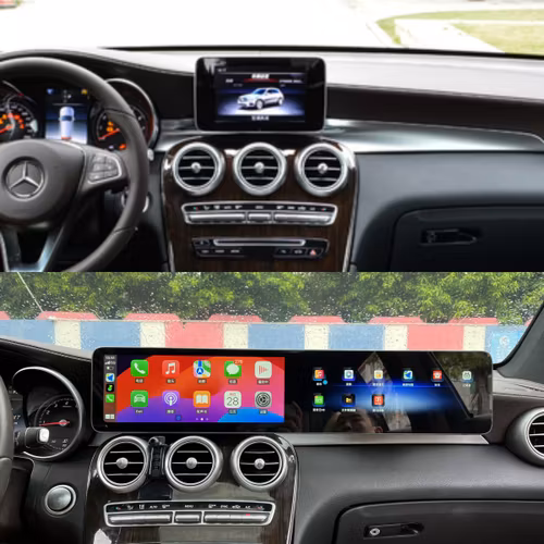 24,6"android 13, bilstereo Mercedes Benz GLC-klass (2015-2018) PCM4.0-SYSTEM,gps carplay android auto Dsp, bluetooth,Ram: 8GB, Rom: 256GB,4G LTE,GRATIS BACKKAMERA