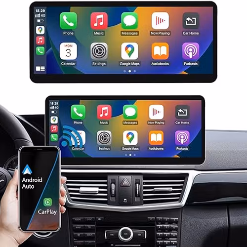 10,25 " android 13, bilstereo Mercedes Benz E- klass ( 2009--2012) NTG 4.0,  gps,bluetooth,carplay,android auto,  rds,dsp,Ram: 8GB, Rom: 128GB, 4G LTE+GRATIS BACKKAMERA,