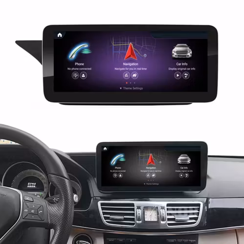 10,25" android 13 bilstereo  Mercedes Benz E- klass ( 2016 --2017) NTG 5.0 GPS, Android auto, rds, bluetooth, rds, Ram: 8GB, ROM: 128GB,4G LTE,gratis backkamera