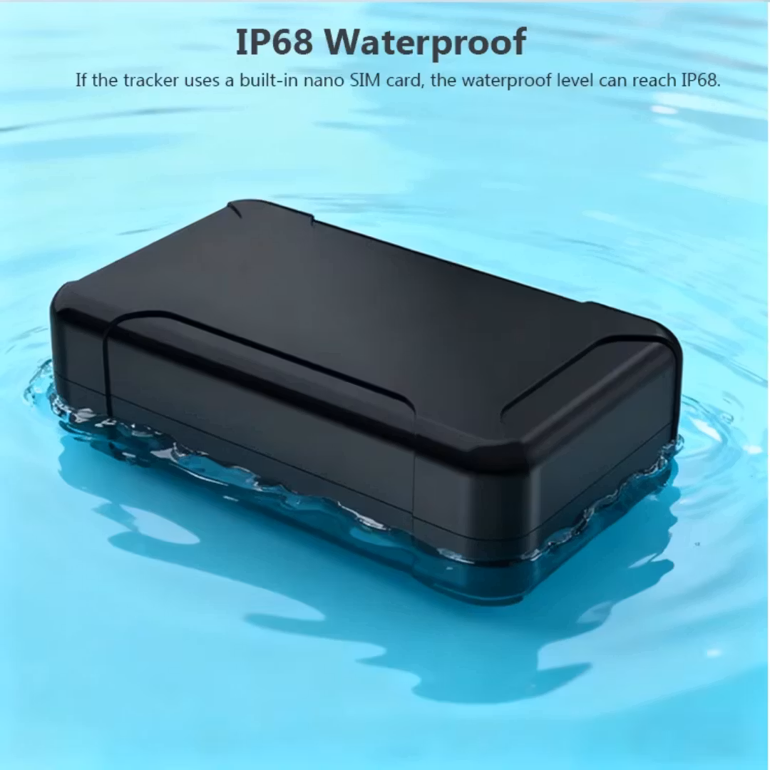 4G LTE vattentät magnetisk fordon Gps spårare, 10.000 mAh