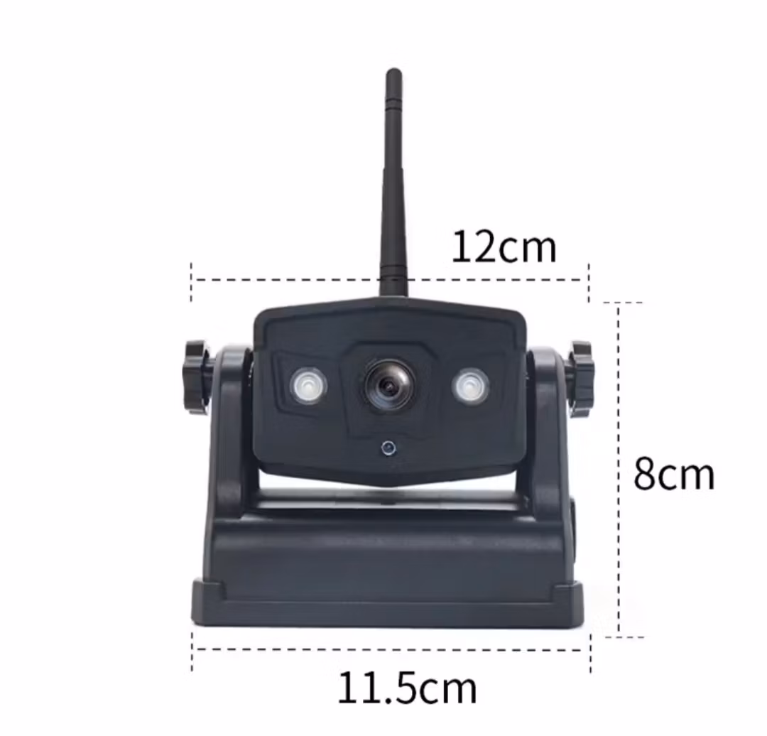 Wifi backkamera  med batteri & magnet,9600mAh