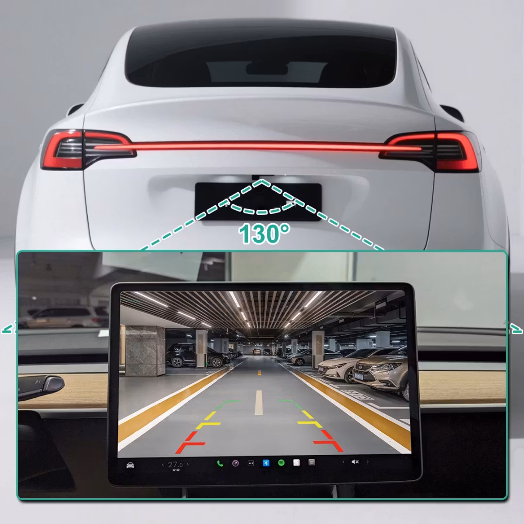 Bagagerumskamera för Tesla Model 3 2017-2023 och Tesla Model Y 2017-2023,