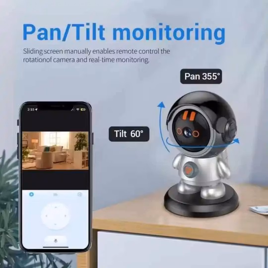 Wifi PAN TILT robot bevakninssystem