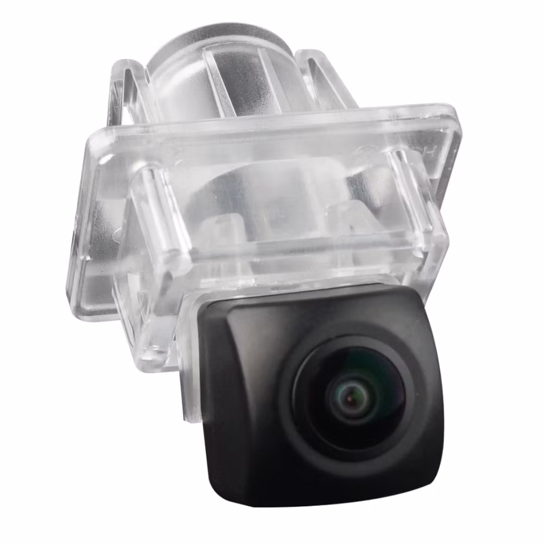 Full HD AHD 1080P Fisheye-objektiv för backkamera för Mercedes Benz C-klass W204 stereomonitor 2007-14