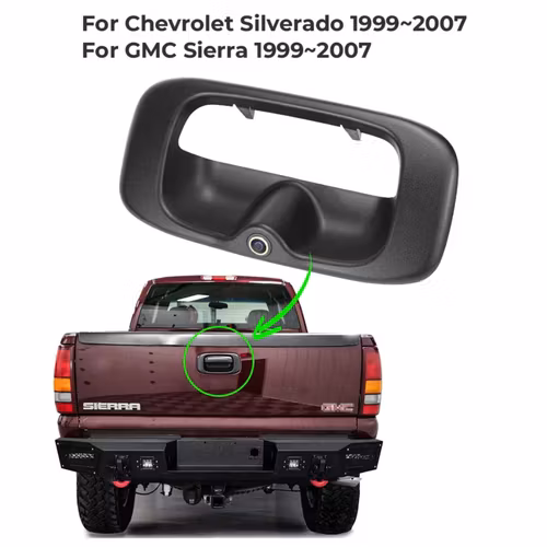 Bil Backkamera För Chevrolet Silverado GMC Sierra Handle 1999-2007