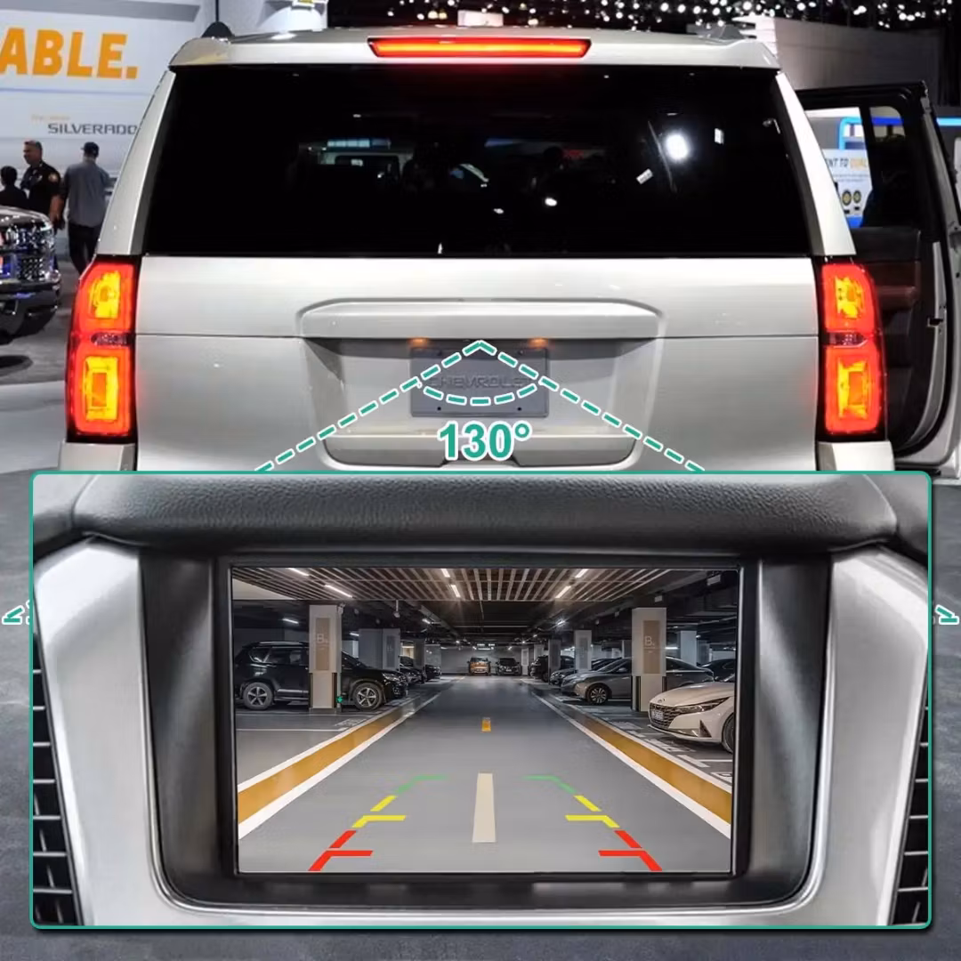 backkamera för Cadillac Escalade Chevrolet Tahoe GMC Yukon 2009-2014,