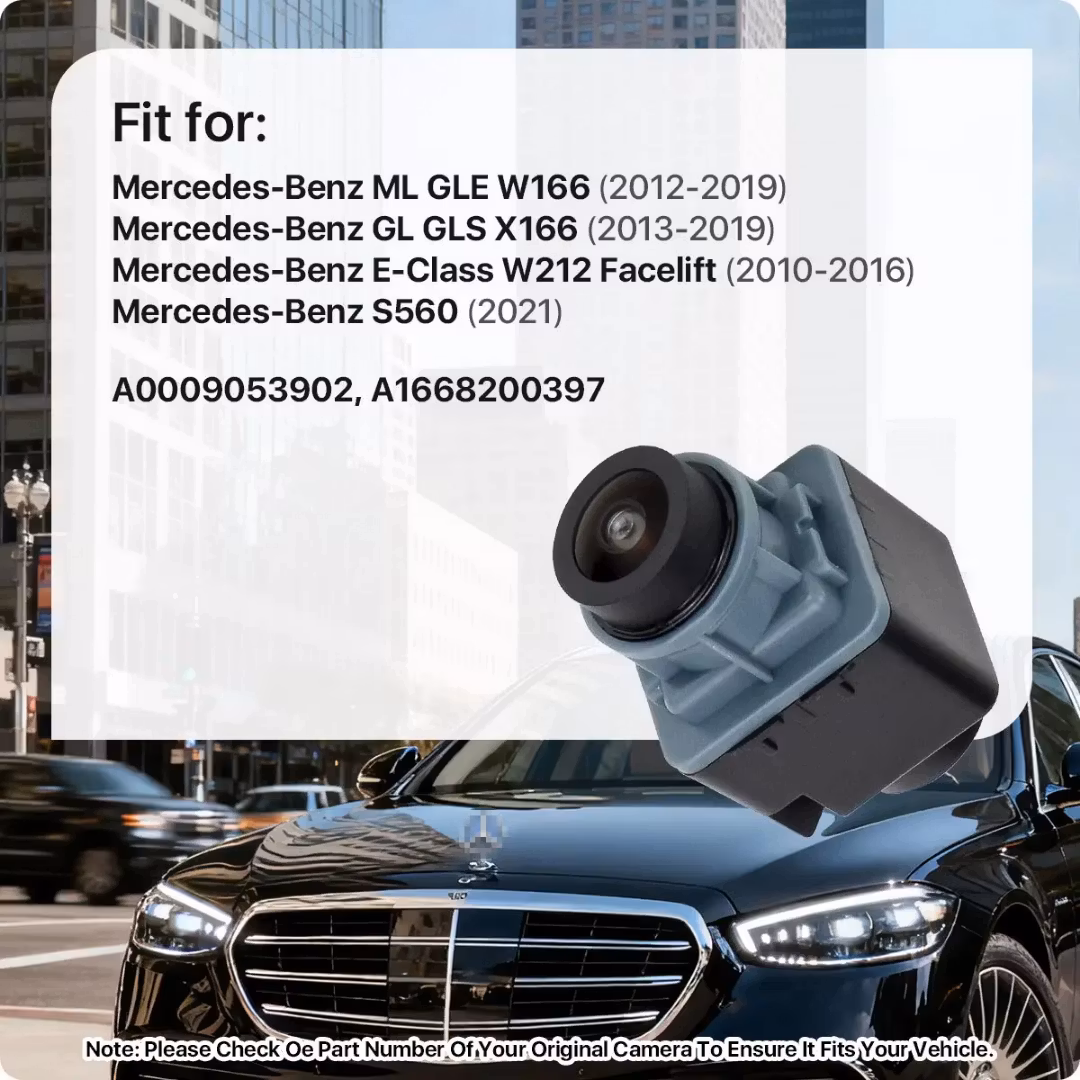 360 fram bak vänster höger vykamera ersättning för Mercedes-Benz ML GLE W166 GL GLS X166 E-klass W212 S560