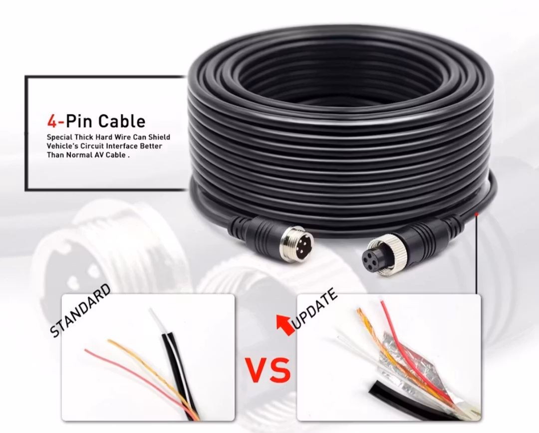 7" monitor+ mini HD backkamerasystem