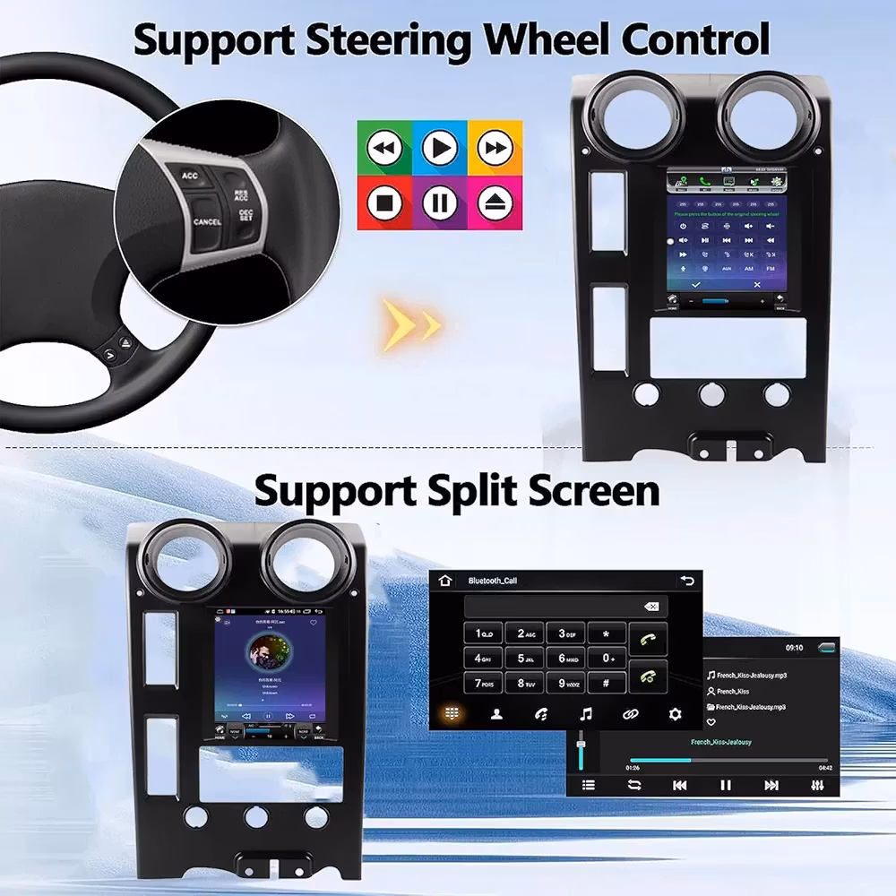 9,7"android11. Bilstereo Hummer H2 ( 2004 t--2009) Gps,rds,Bluetooth Dsp, carplay,android auto,wifi, Ram : 6GB,Rom: 128GB  4G LTE, gratis backkamera,