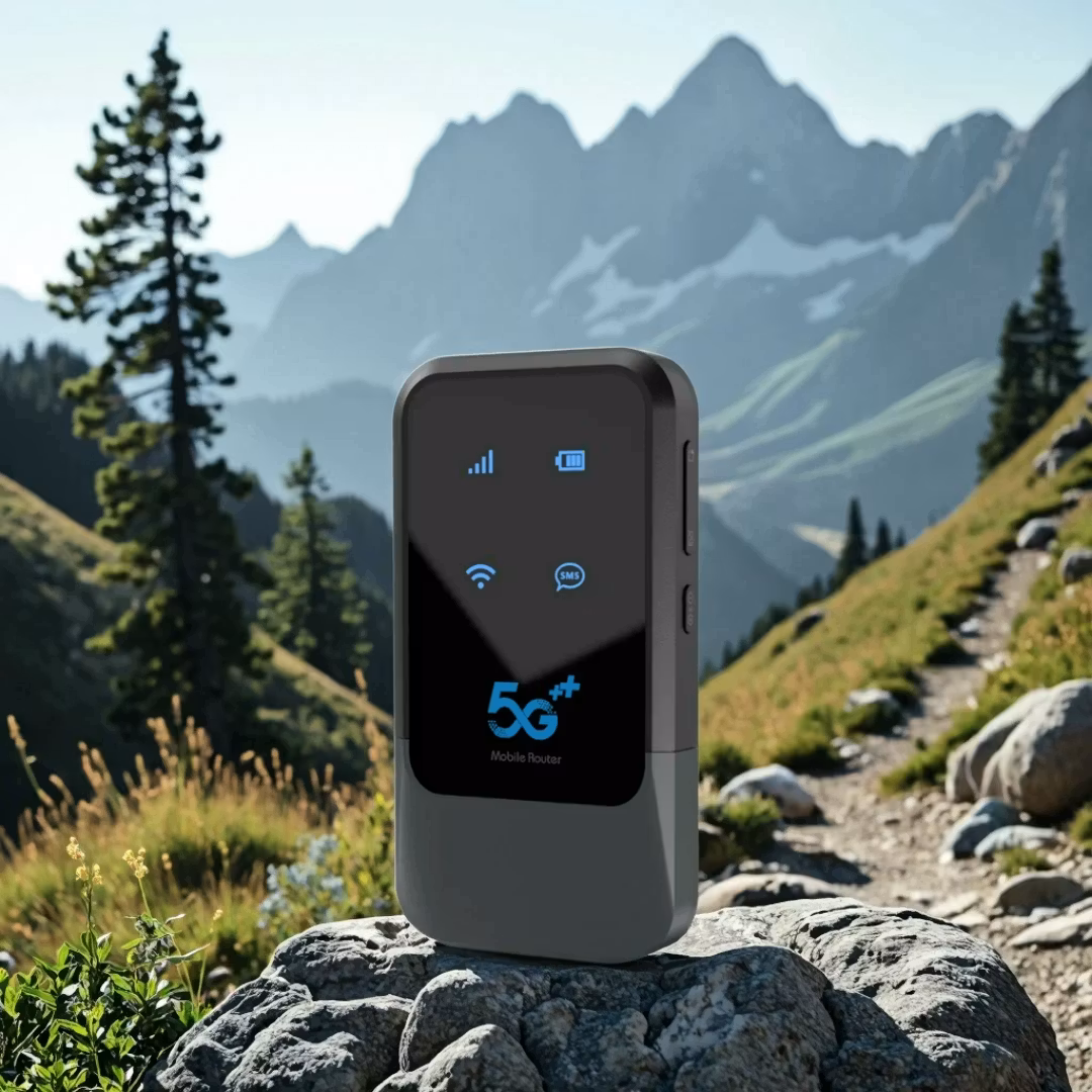 5G LTE Mobil wifi , 4000 mAh, plats 5G telefon simkort