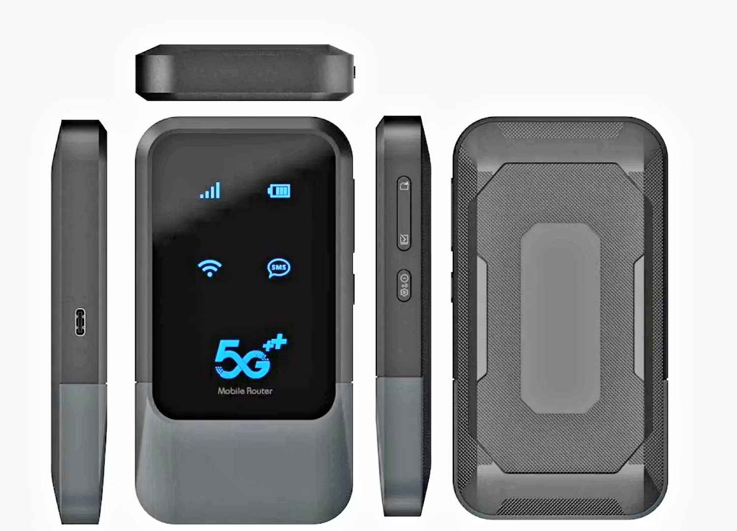 5G LTE Mobil wifi , 4000 mAh, plats 5G telefon simkort