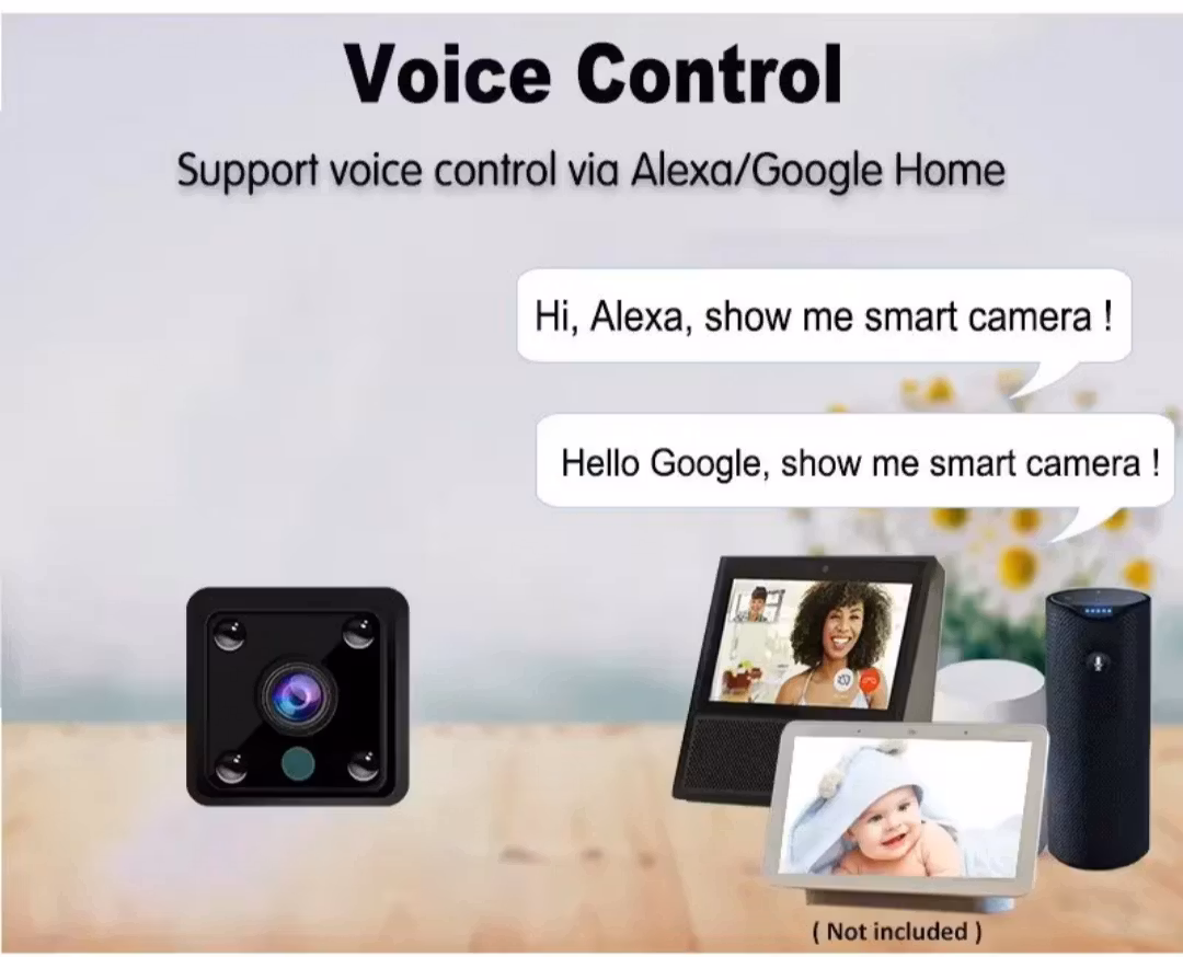 Mini tuya smart life wifi kamera
