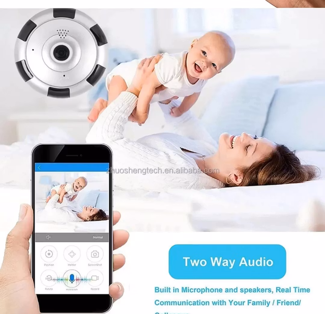 Mini 360° trådlös wifi panorama kamera