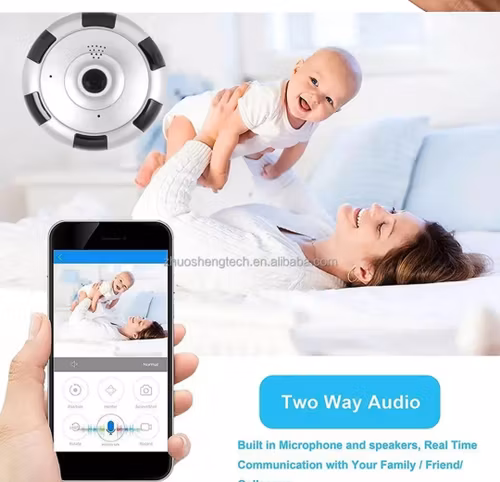 Mini 360° trådlös wifi panorama kamera