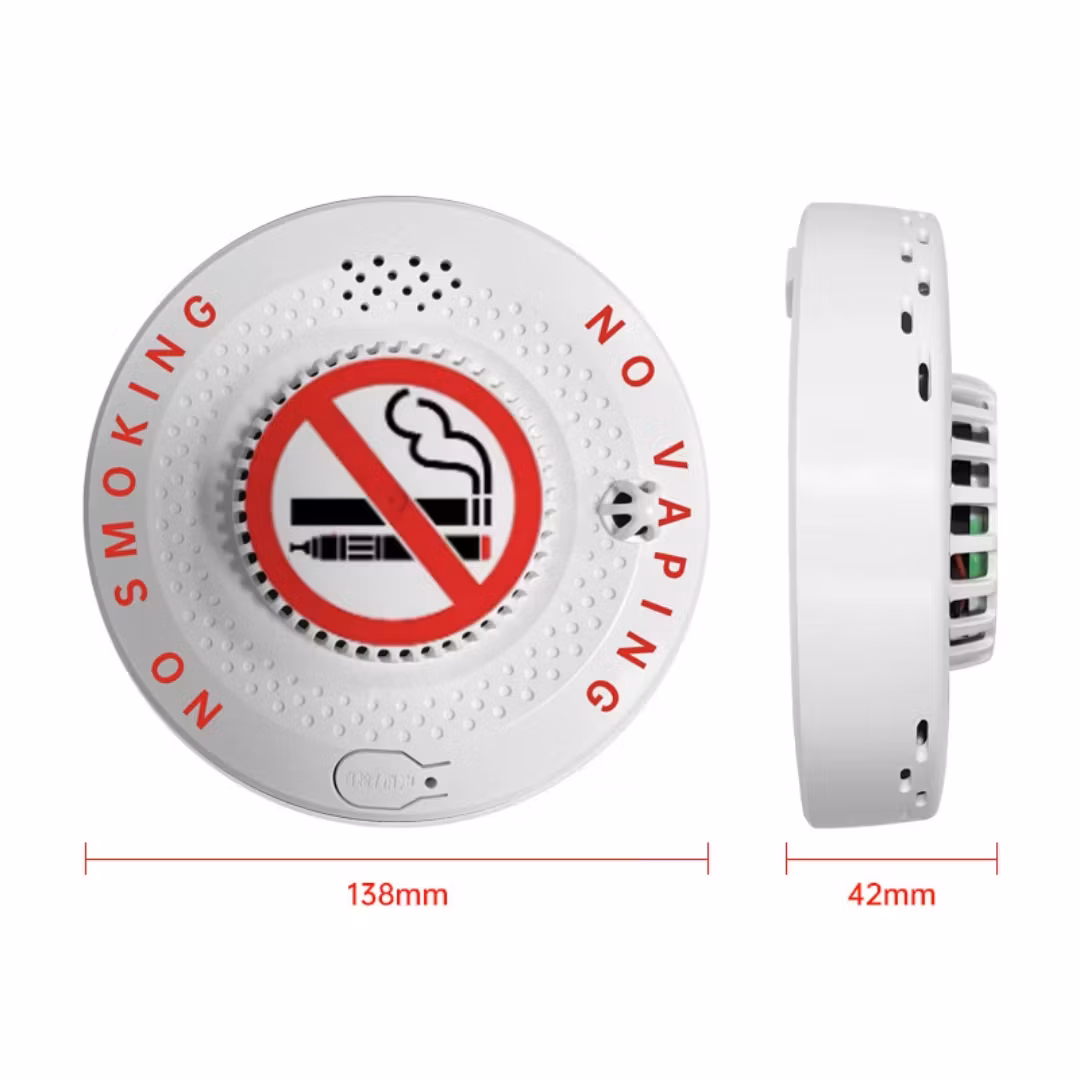Trådlös E-cigarett rökdetektor + fjärrkobtroll