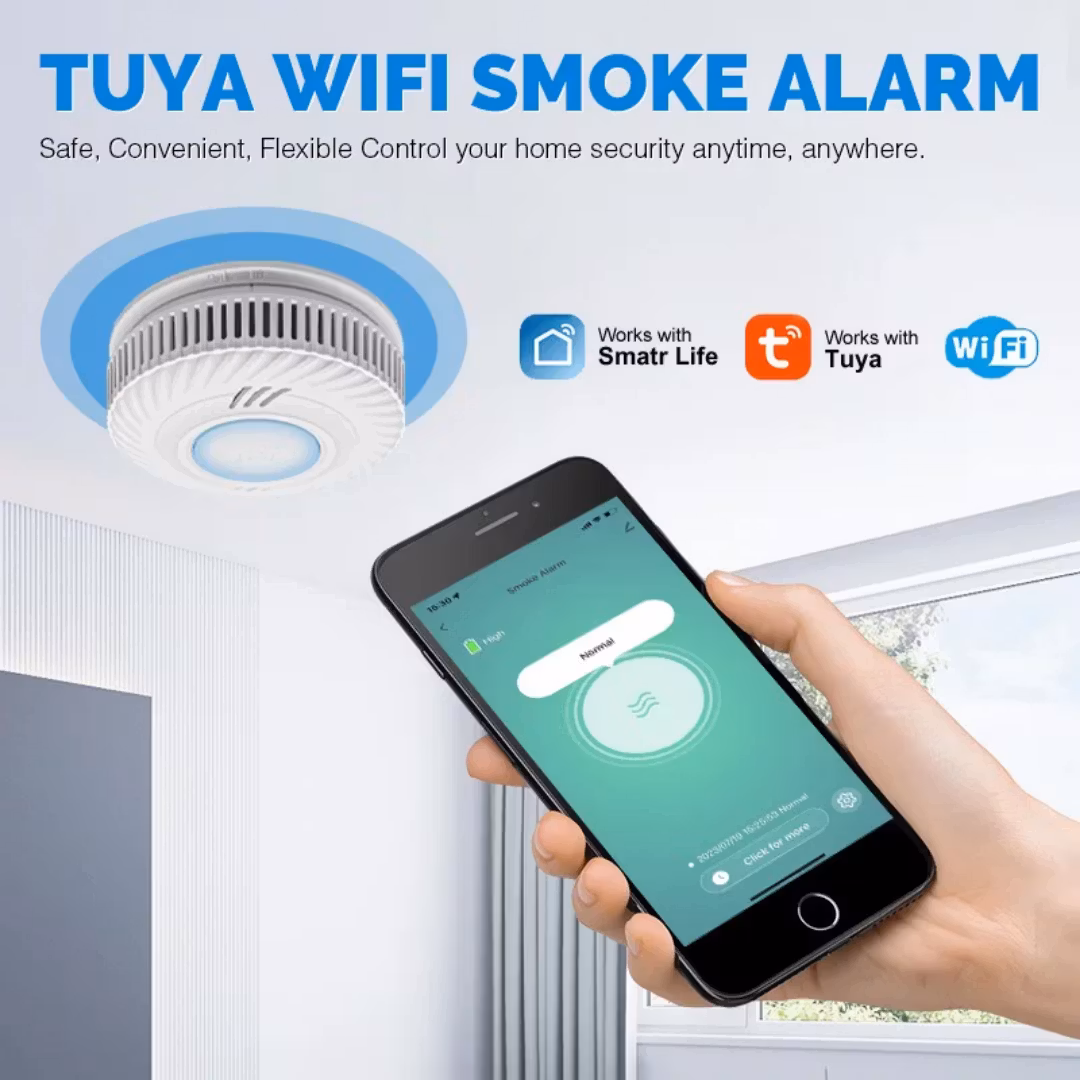 Mini tuya wifi brandlĺarm