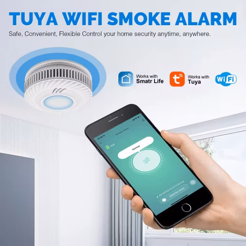 Mini tuya wifi brandlĺarm