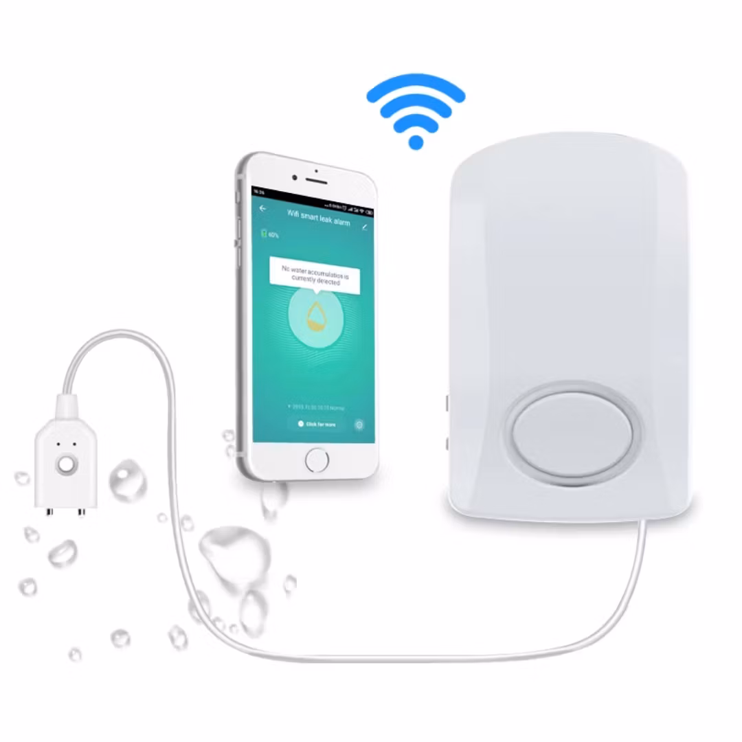 Tuya Wifi vattensensorlarm