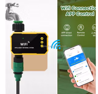 Wifi bevattningskontrollen med solpanel